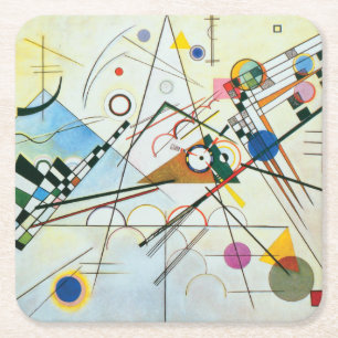 Dessous De Verre Carré Composition VIII par Wassily Kandinsky