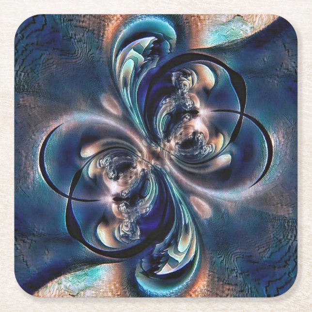 Dessous De Verre Carré Conception (Devant)