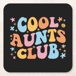 Dessous De Verre Carré Cool Aunts Club III