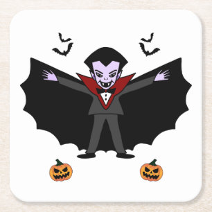 Dessous De Verre Carré Costume d'Halloween éffrayante fête Dracula Vampir