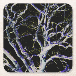 Dessous De Verre Carré Côté foncé 5 coastercnm