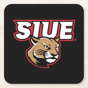 Dessous De Verre Carré Cougars de SIUE