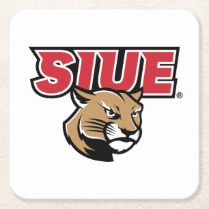 Dessous De Verre Carré Cougars de SIUE