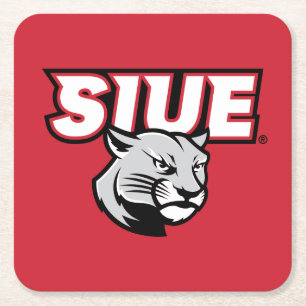 Dessous De Verre Carré Cougars de SIUE