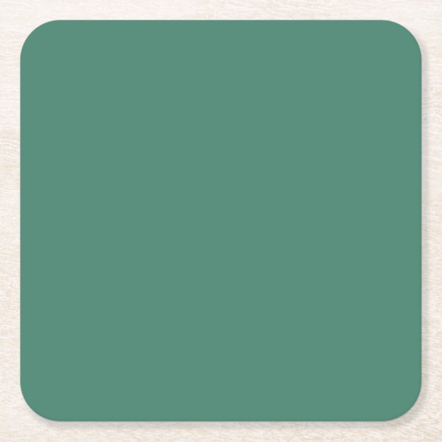 Dessous De Verre Carré Couleur unie vert monet (Devant)
