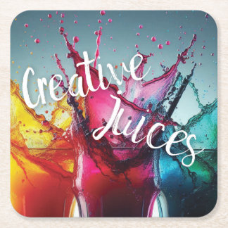 Dessous De Verre Carré Creative Juices - Designer Coaster