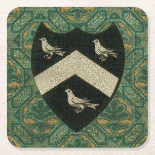 Dessous De Verre Carré Crête noble II