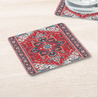 Crimson Heirloom : Patrimoine marocain Rug Art