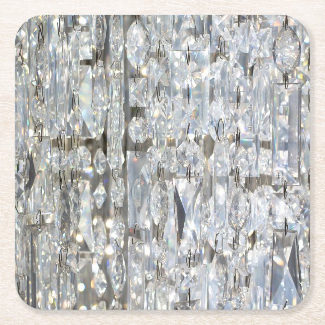 Dessous De Verre Carré Cristal brillant (Devant)