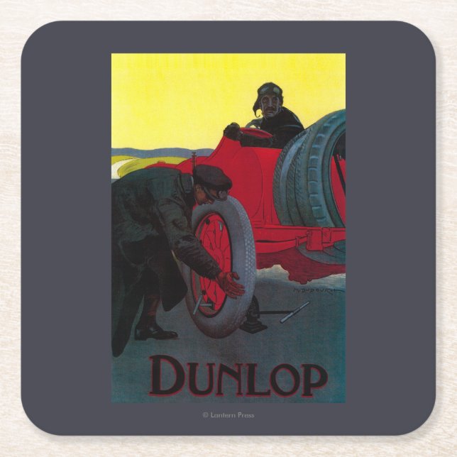 Dessous De Verre Carré Cru PosterEurope de Dunlop (Devant)