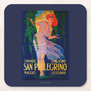 Dessous De Verre Carré Cru PosterEurope de San Pellegrino