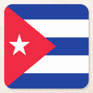 Dessous De Verre Carré Cuba