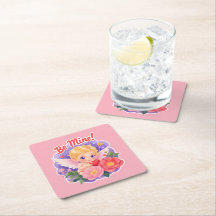 Cute Valentine's Day Cupid with "Be Mine"