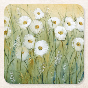 Dessous De Verre Carré Daisy Spring I