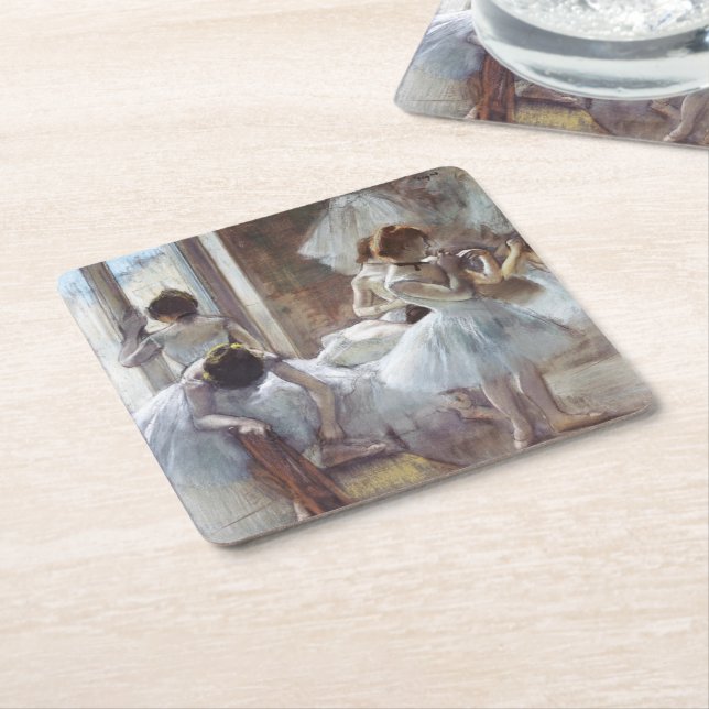 Dessous De Verre Carré Danseurs Edgar Degas (Incliné)