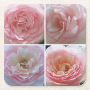 Dessous De Verre Carré De jolies roses