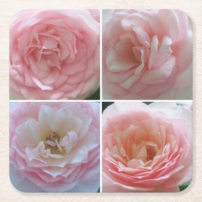 Dessous De Verre Carré De jolies roses (Devant)