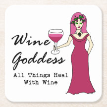 Déesse de vin "que toutes les choses guérissent