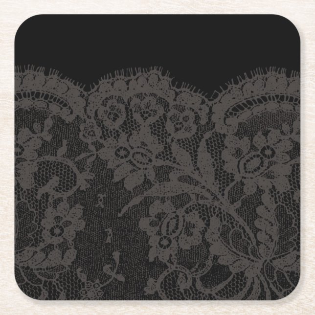 Dessous De Verre Carré Dentelle 2 (Devant)