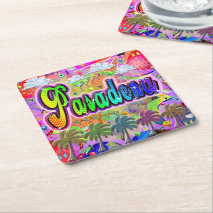 Dessous De Verre Carré Dessous de verre Express Pasadena Vista