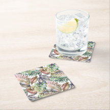 Dessous de verre tropicaux Dessous de verre en feu