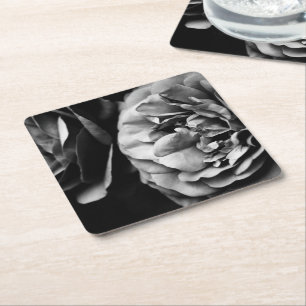 Dessous De Verre Carré deux roses