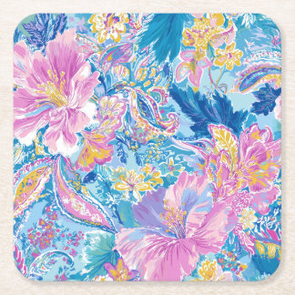 Dessous De Verre Carré Devina Lily - Anenome Collette Square Coaster