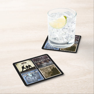 Dessous De Verre Carré Discographie - Bière Mats