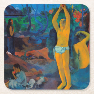 Dessous De Verre Carré D'où venons-nous ?, Gauguin