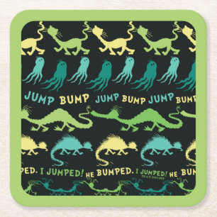 Dessous De Verre Carré Dr. Seuss modèle Halloween "Bump Jump"