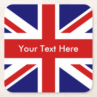 Dessous De Verre Carré Drapeau britannique Union Jack
