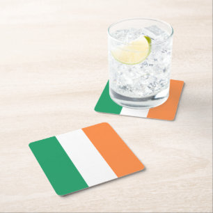 Dessous De Verre Carré Drapeau de l'Irlande : Bannière irlandaise, Royaum