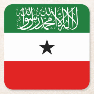 Dessous De Verre Carré Drapeau du Somaliland