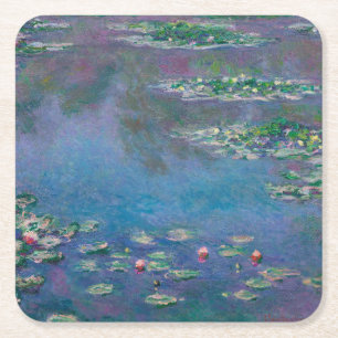 Dessous De Verre Carré Eau Lily Pond, Monet