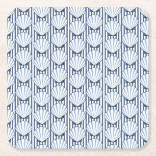 Dessous De Verre Carré Élégance Shell Stripe !