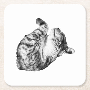 Dessous De Verre Carré Ember-Step Purr