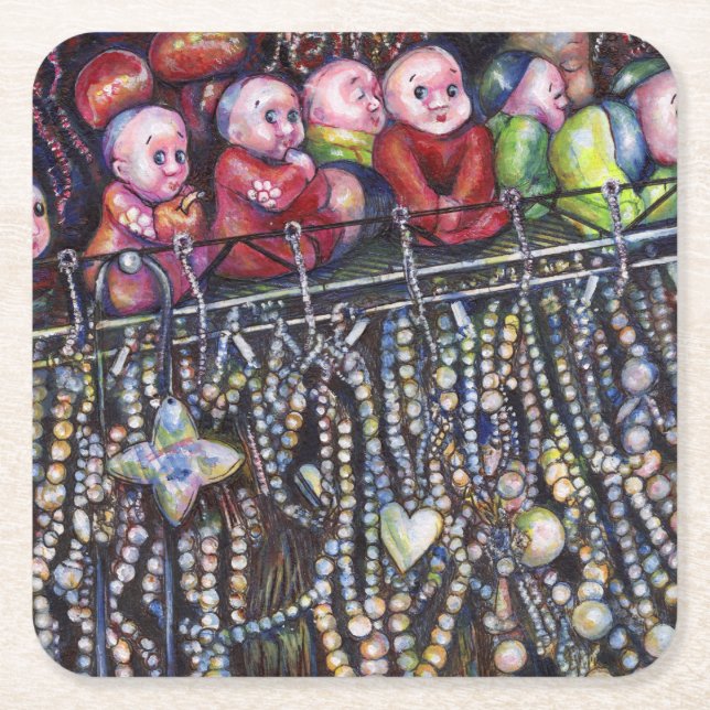 Dessous De Verre Carré Épitomiser (Devant)