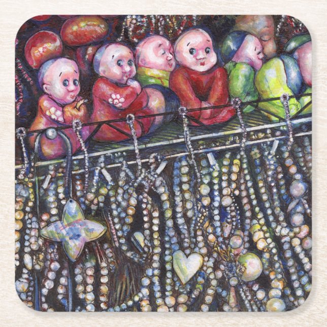 Dessous De Verre Carré Épitomiser (Devant)