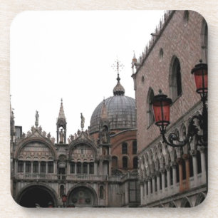 Dessous-de-verre Carré et Basilique Saint-Marc