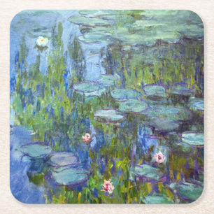 Dessous De Verre Carré Etang Lily, Monet