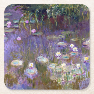Dessous De Verre Carré Etang Lily, Monet