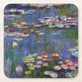 Dessous De Verre Carré Etang Lily, Monet