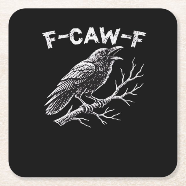 Dessous De Verre Carré F-Caw-F Creative Style (Devant)