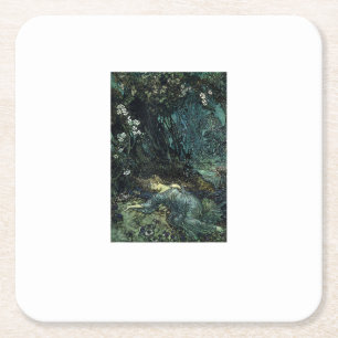Dessous De Verre Carré Fairy Grunge Fairycore Esthétique Cottagecore Gobl