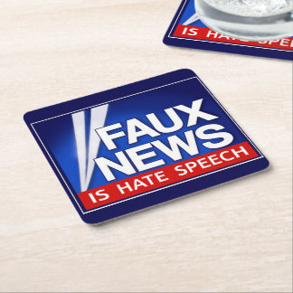 Dessous De Verre Carré FAUX news