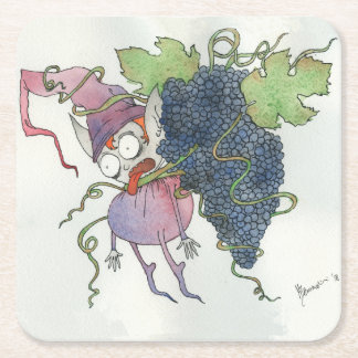 Dessous De Verre Carré Fée des vins