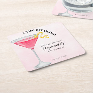 Dessous De Verre Carré Femme Un Tout Petit Peu Plus Rose 30e Anniversaire