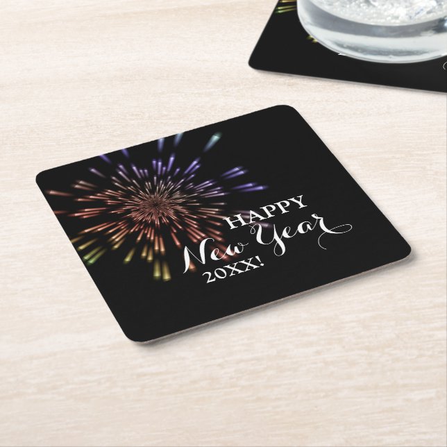 Dessous De Verre Carré Feux (Incliné)
