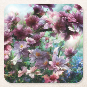 Dessous De Verre Carré Fleur de cerisier