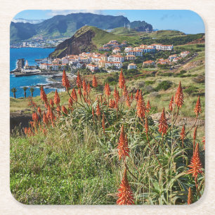 Dessous De Verre Carré Fleurs   Madeira Island Portugal